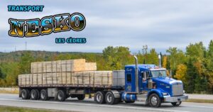 Nesko truck with logo