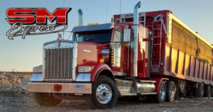 SM Express truck with logo