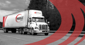 Minimax Express camion avec logo